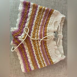 Crochet PULL&BEAR shorts summer